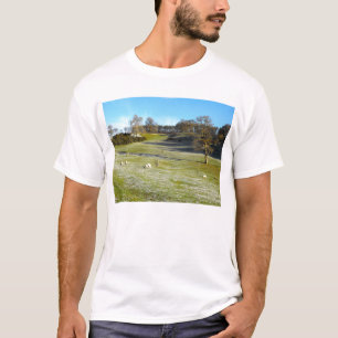 Sheep in the frosty valley T-Shirt