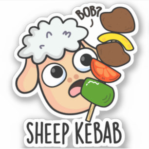 Sheep Kebab Funny Shish Kebab Pun 