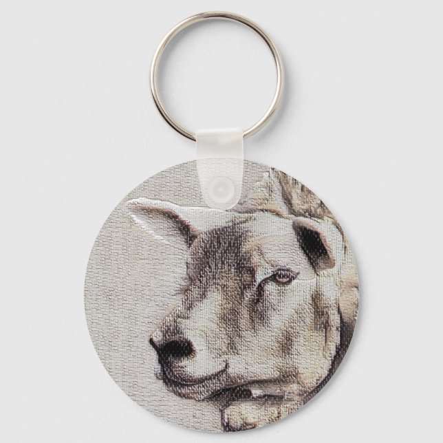 SHEEP   KEYCHAIN (Front)