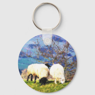 SHEEP KEYCHAIN