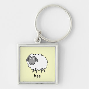 Sheep Keychain