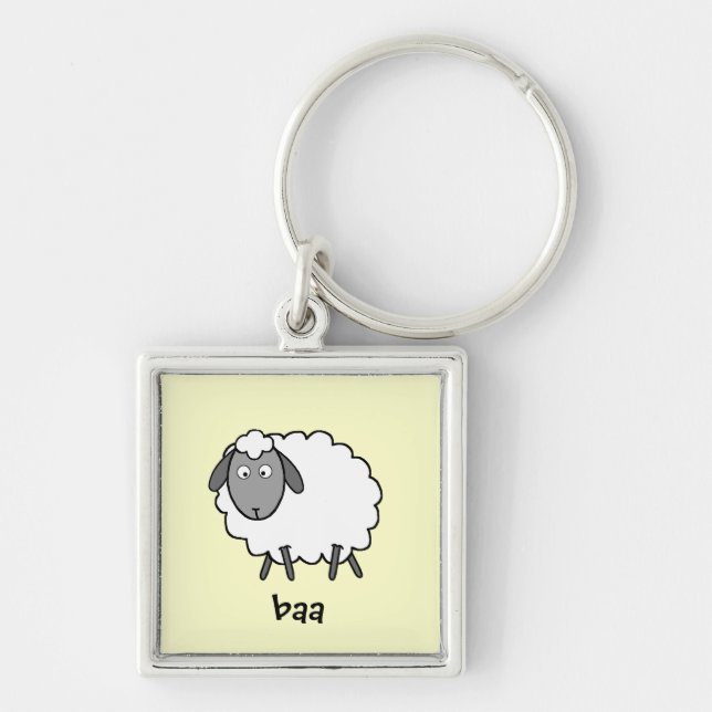 Sheep Keychain (Front)