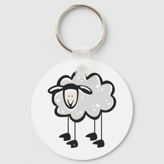 Sheep Keychain (Front)