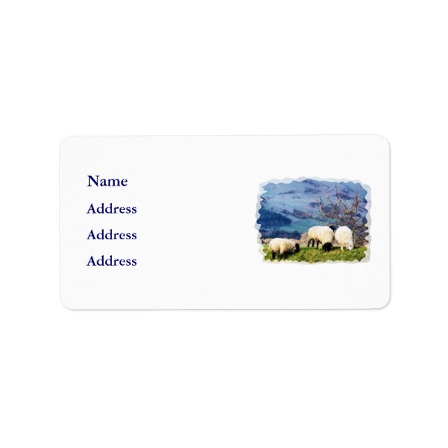 SHEEP LABEL (Front)