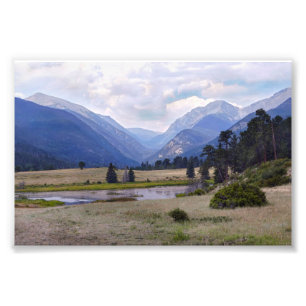 Sheep Lake, Rocky Mountain National Park, Colorado Photo Print
