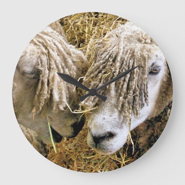 SHEEP LARGE CLOCK (Front)