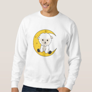 Sheep Moon Good Night Cheap Count Sweet Animals Sweatshirt