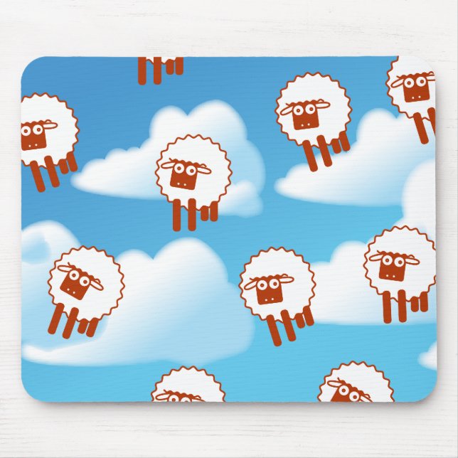 sheep mouse pad (Front)