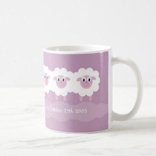 Sheep mug - Sober one day at a time since .  .  .