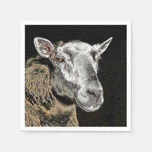 SHEEP NAPKIN