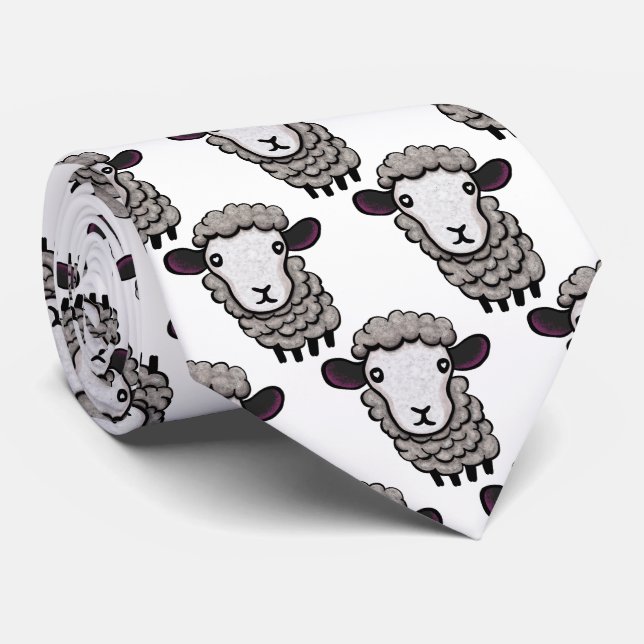 Sheep Neck Tie (Rolled)