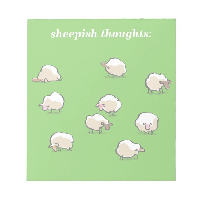 sheep notepad (Front)