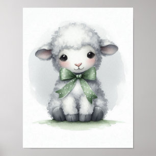 Sheep Nursery Wall Art