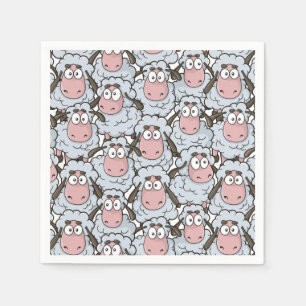 Sheep Pattern Napkin