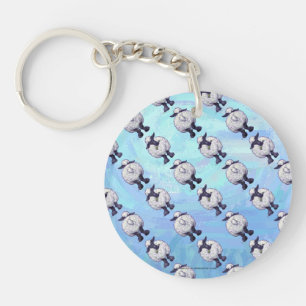 Sheep Patterns Keychain