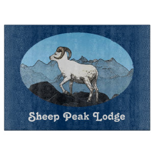 Sheep Peak Lodge Cutting Board