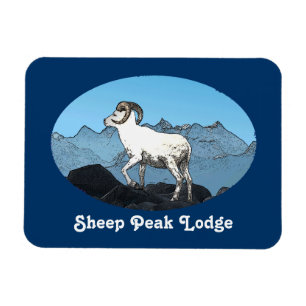 Sheep Peak Lodge Magnet