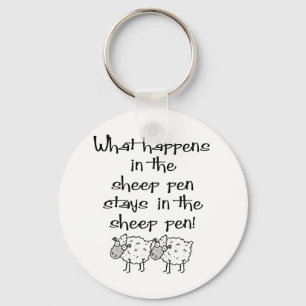 Sheep Pen Keychain