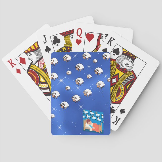 Sheep Playing Card Deck (Back)