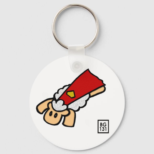 SHEEP-POWER keyring (Front)
