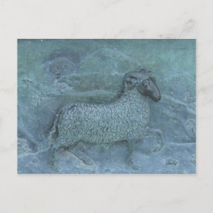 Sheep Relief Postcard