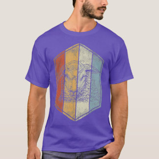 Sheep Retro Vintage Style Sheep Lover  T-Shirt