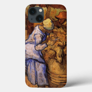 Sheep Shearers (after Millet) by Vincent van Gogh iPhone 13 Case