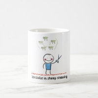 Sheep Shearing Specialist Mug