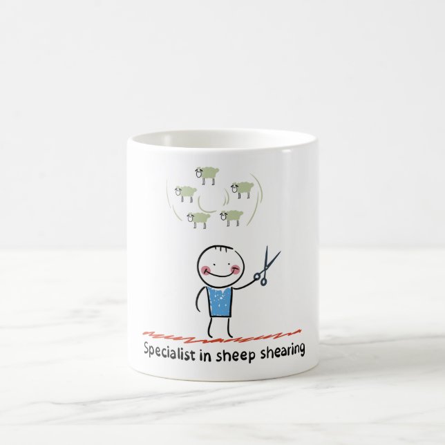 Sheep Shearing Specialist Mug (Center)