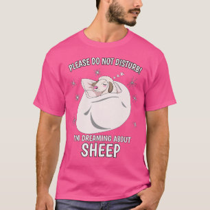 Sheep Sleeping Pj Top I'M Dreaming About Sheeps