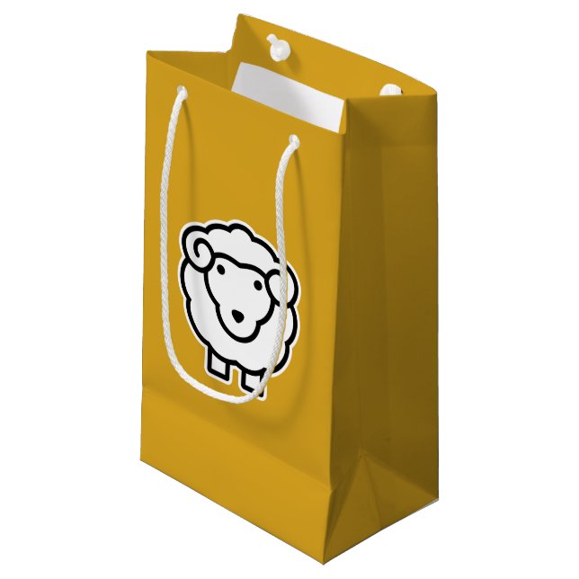 Sheep Small Gift Bag (Front Angled)