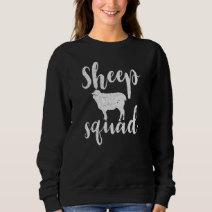 Sheep Squad Loved Lambs Sheep Cute Sweatshirt