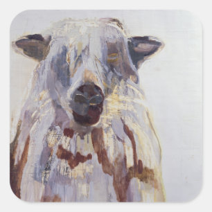 Sheep Square Sticker