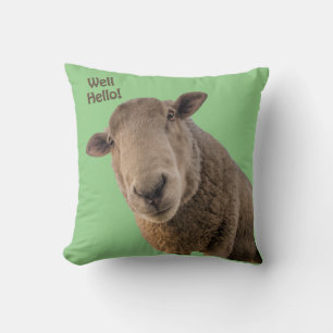 Sheep Throw Pillow