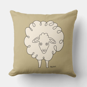 Sheep Throw Pillow
