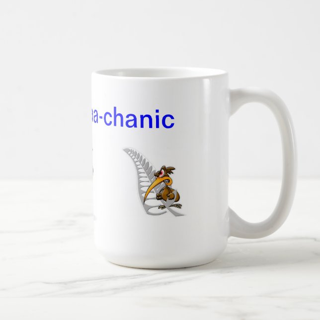 sheep, Tools, kiwi, The Ma-aa-aa-chanic Coffee Mug (Right)
