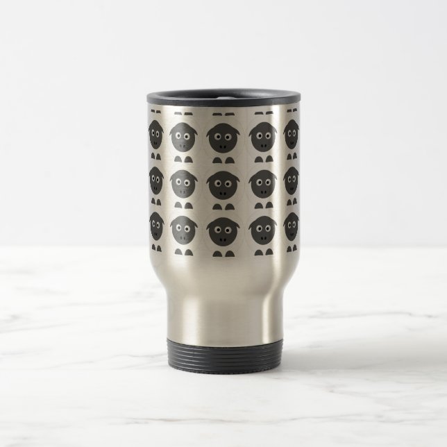 Sheep Travel Mug (Center)