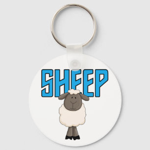 Sheep Tshirts and Gifts Keychain