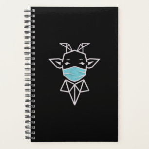 Sheep Wearing Mask Simple Sheep Present Planner