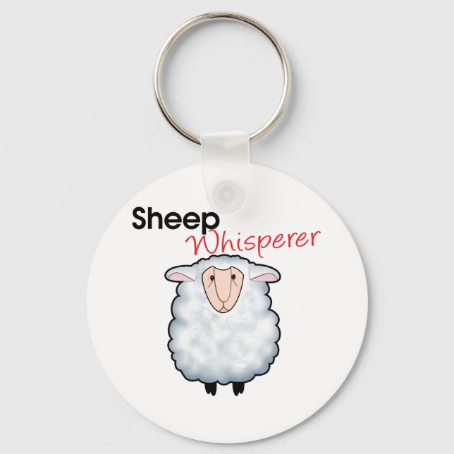 Sheep Whisperer Keychain (Front)