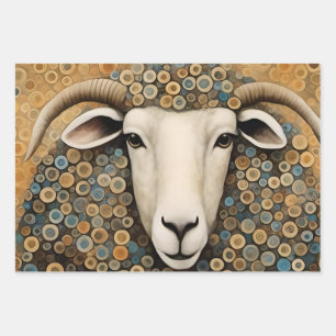Sheep Wrapping Paper Sheet