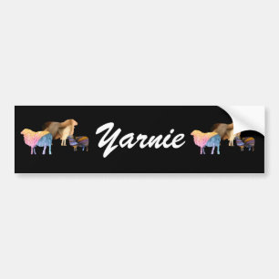 Sheep Yarnie Bumper Sticker