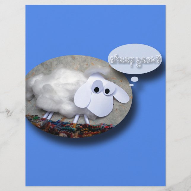 Sheep Year? Chinese New Year Birthday St (Front)