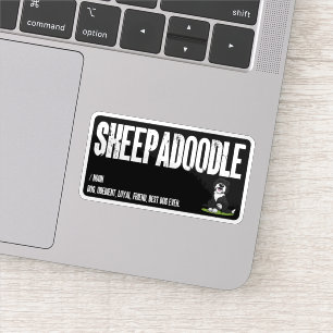 Sheepadoodle Dog Definition, Doodle Dog Noun Gifts