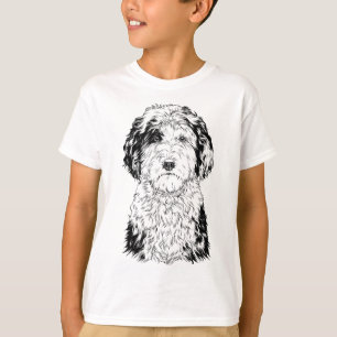 Sheepadoodle Dog Mom Dog Lover T-Shirt