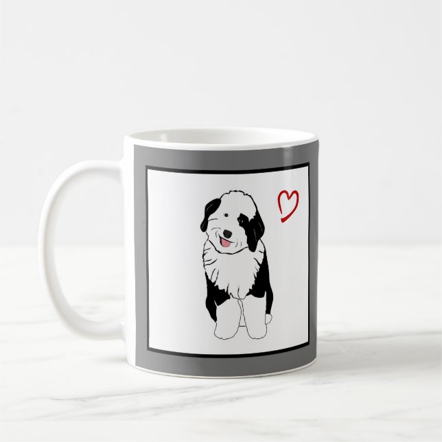 Sheepadoodle Mug (Left)
