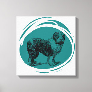 Sheepdog Canvas Print