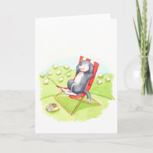 Sheepdog Retirement. Card