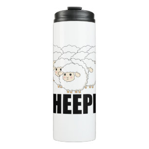Sheeple Question Nothing Remain Terrified - Sheep Thermal Tumbler