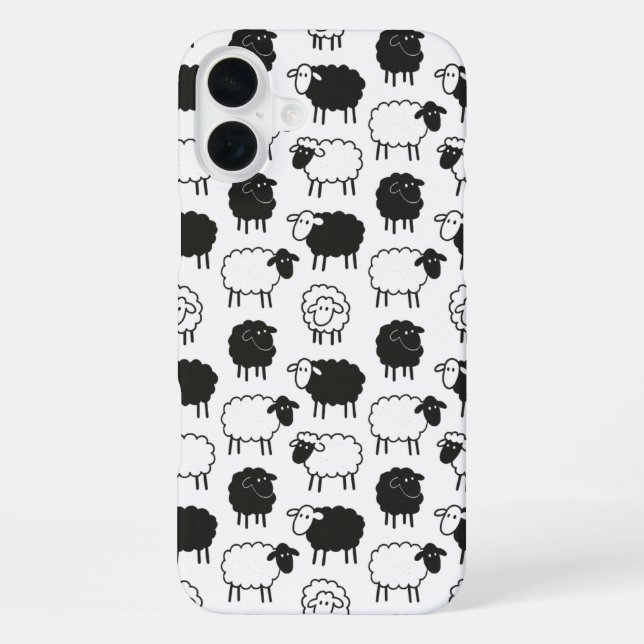Sheeps iPhone Case (Back)